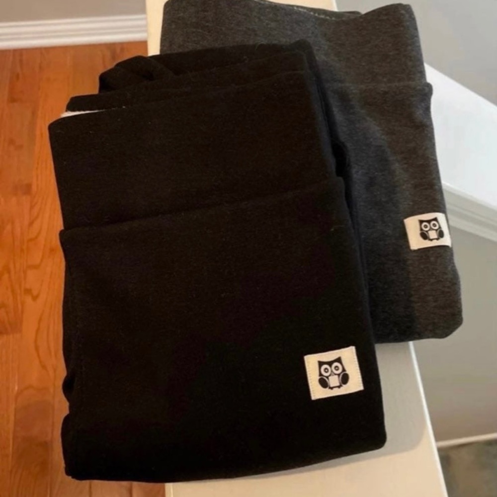 Claire and Clara fleece lined leggings size medium